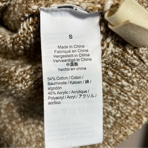 Madewell Boatneck pullover knit sweater button sides oversized - Picture 8 of 12